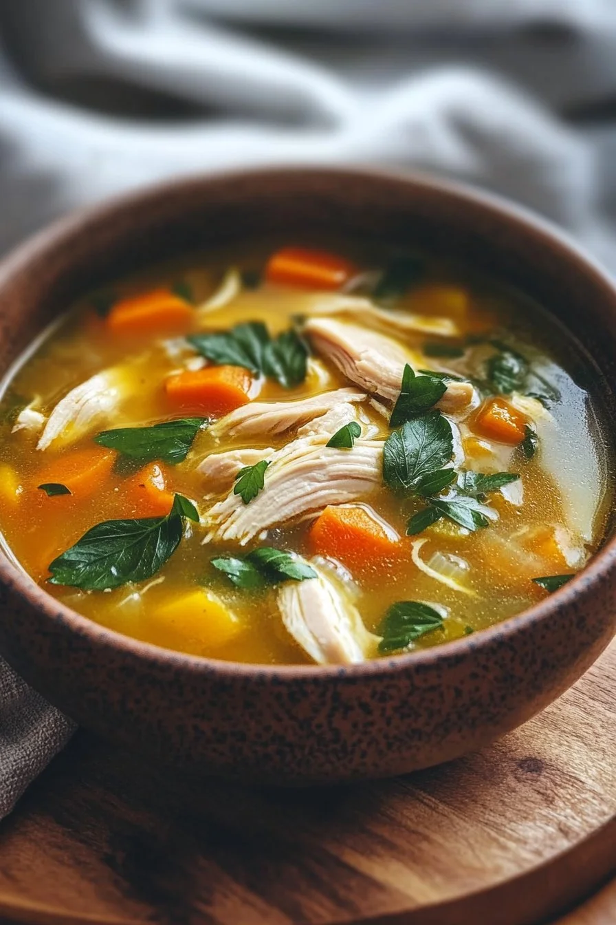 Entzündungshemmende Hühnersuppe