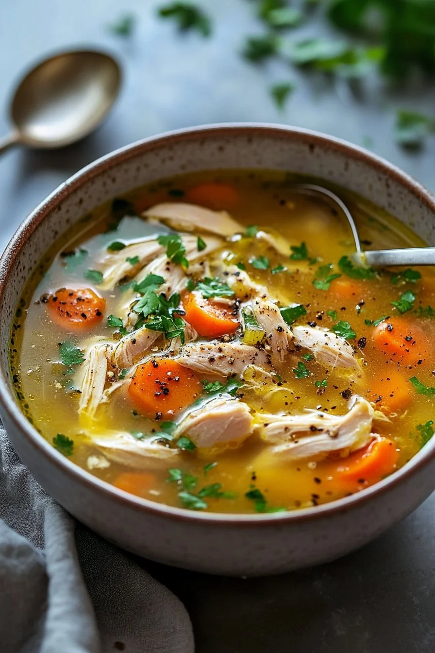 Entzündungshemmende Hühnersuppe