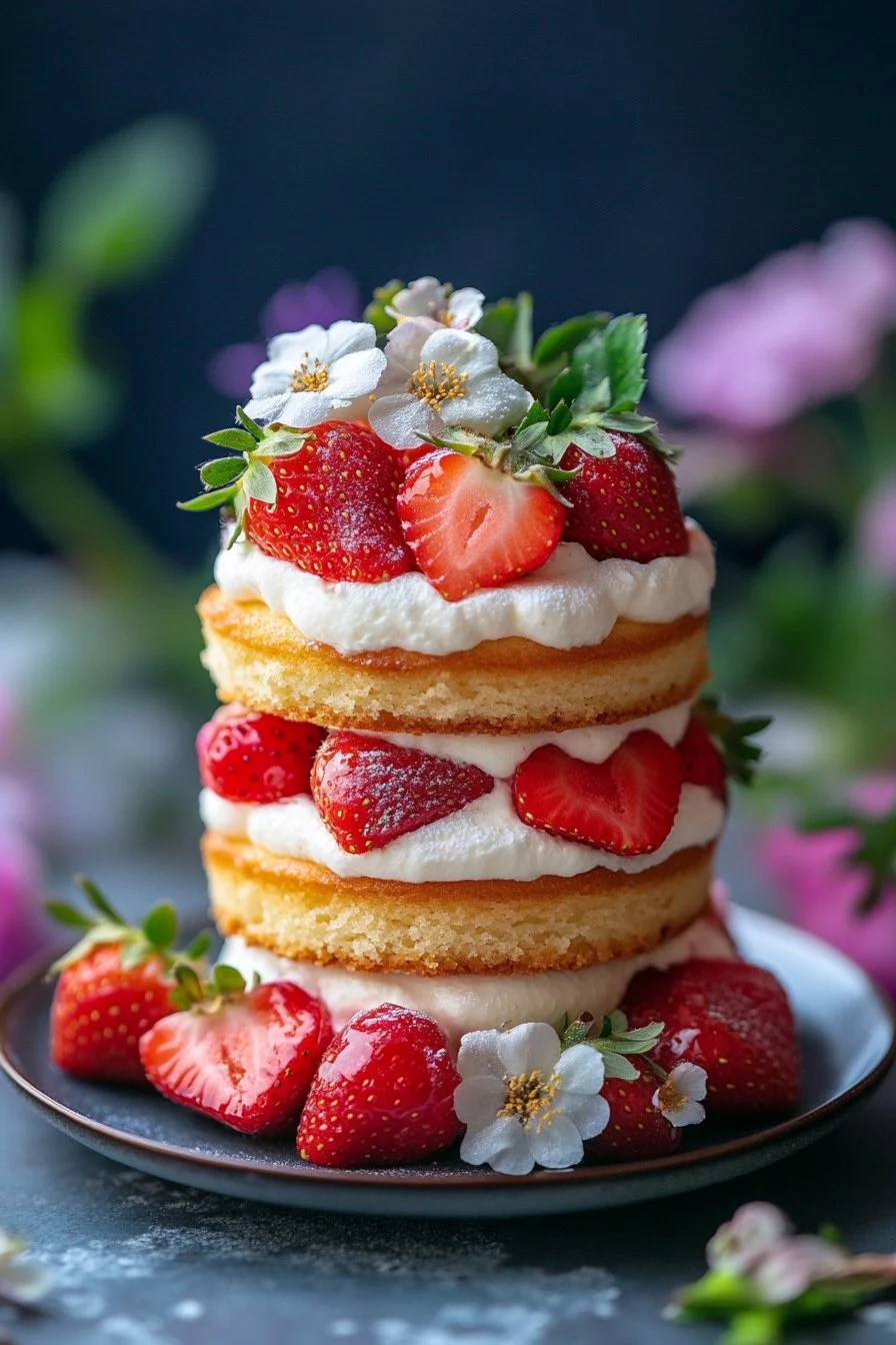 Erdbeertorte