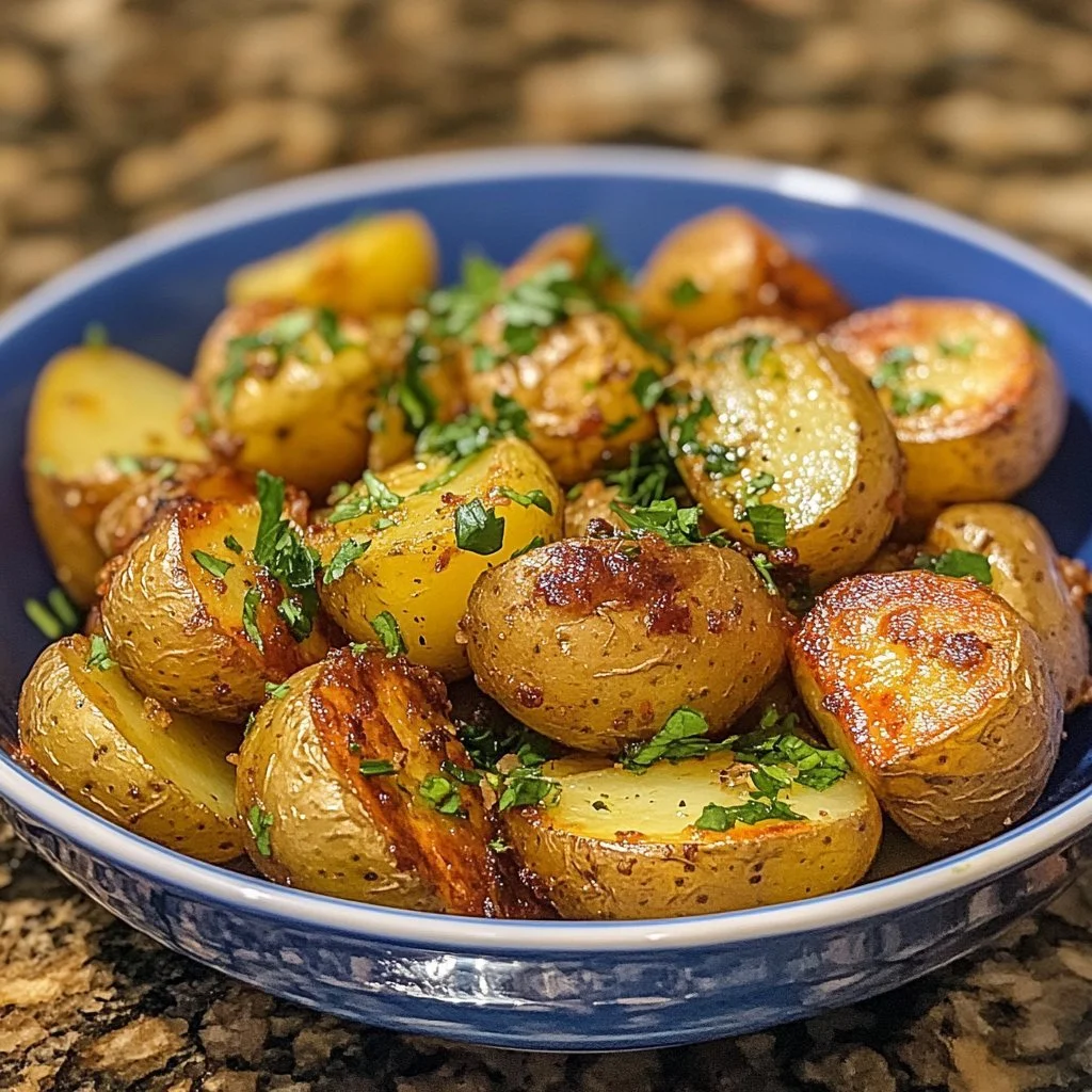 Rezept für explosive Kartoffeln, knusprig und würzig zubereitet