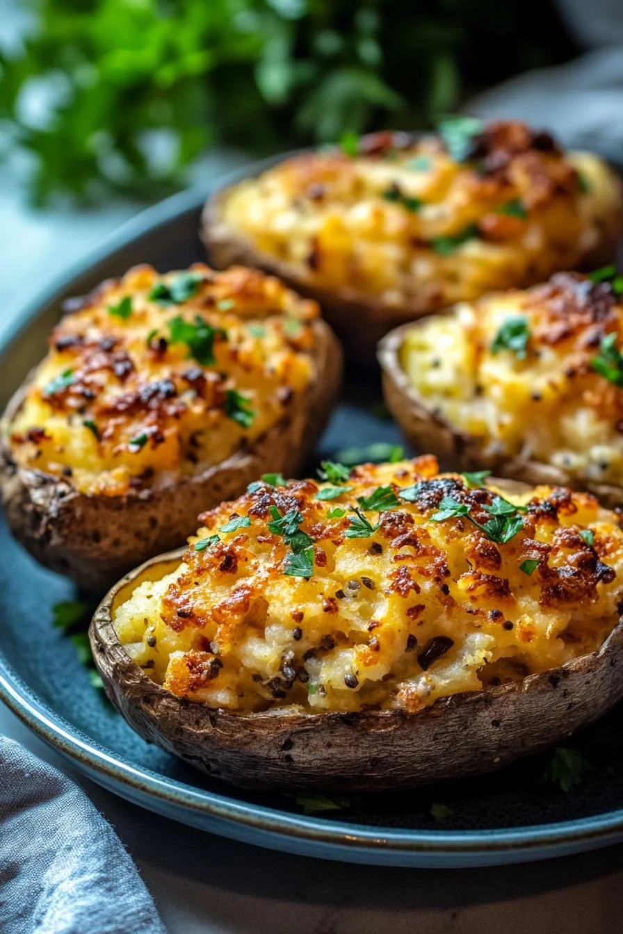 Gefüllte kalte Kartoffeln
