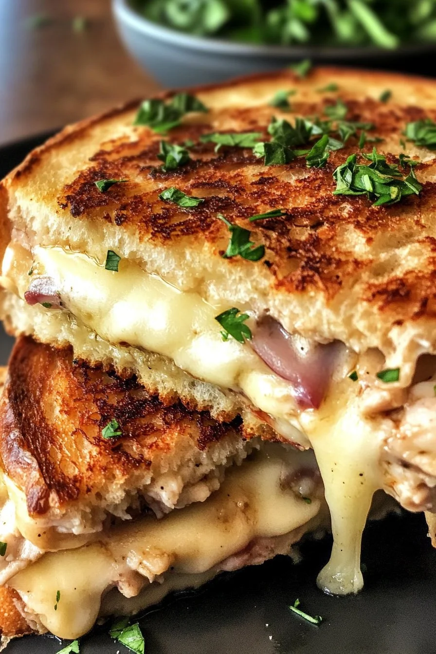 Gegrilltes Cordon Bleu Hähnchen-Sandwich