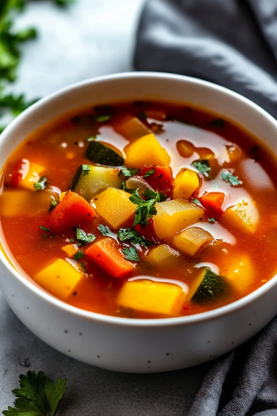 Gemüsesuppe