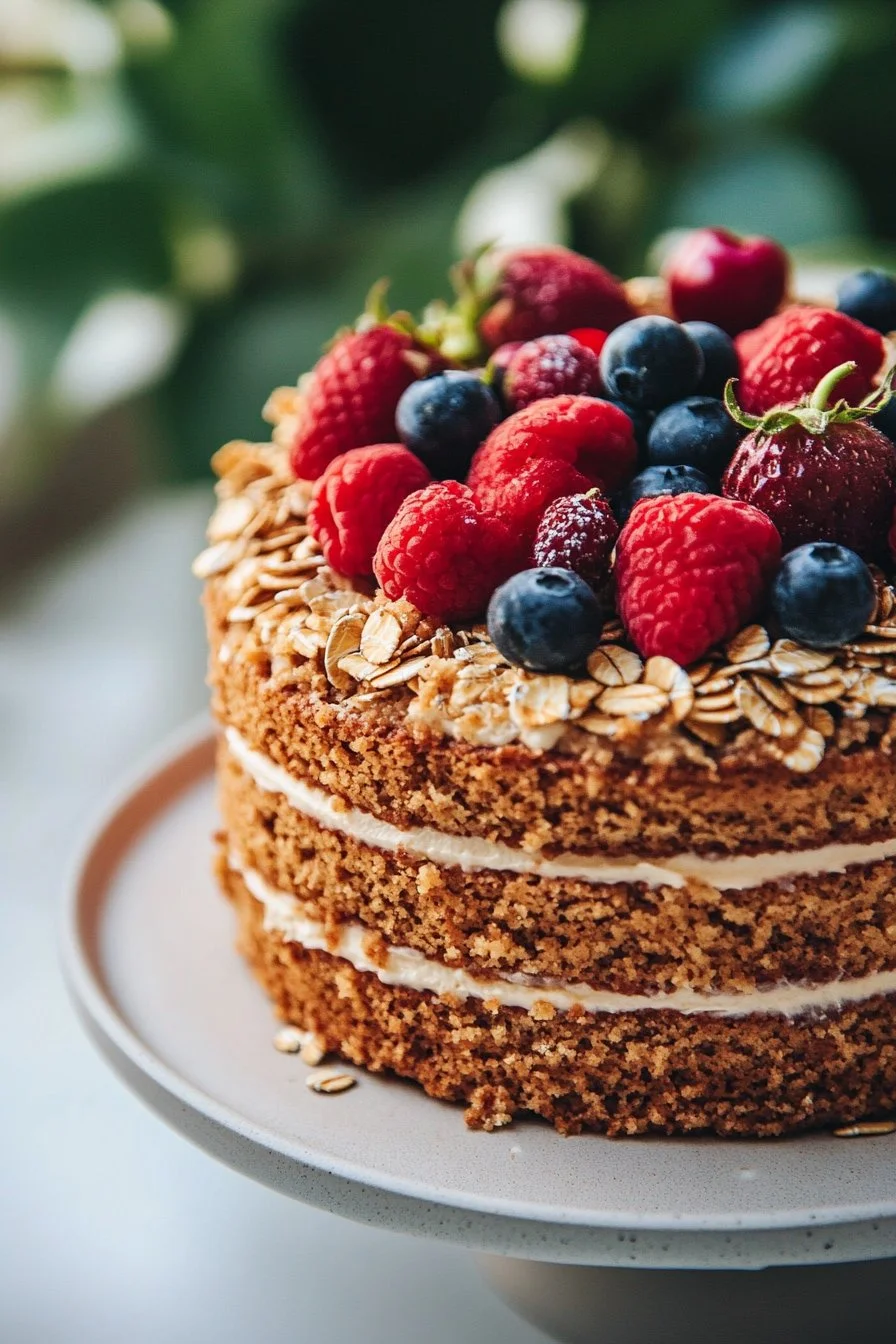 Gesunder Haferkuchen