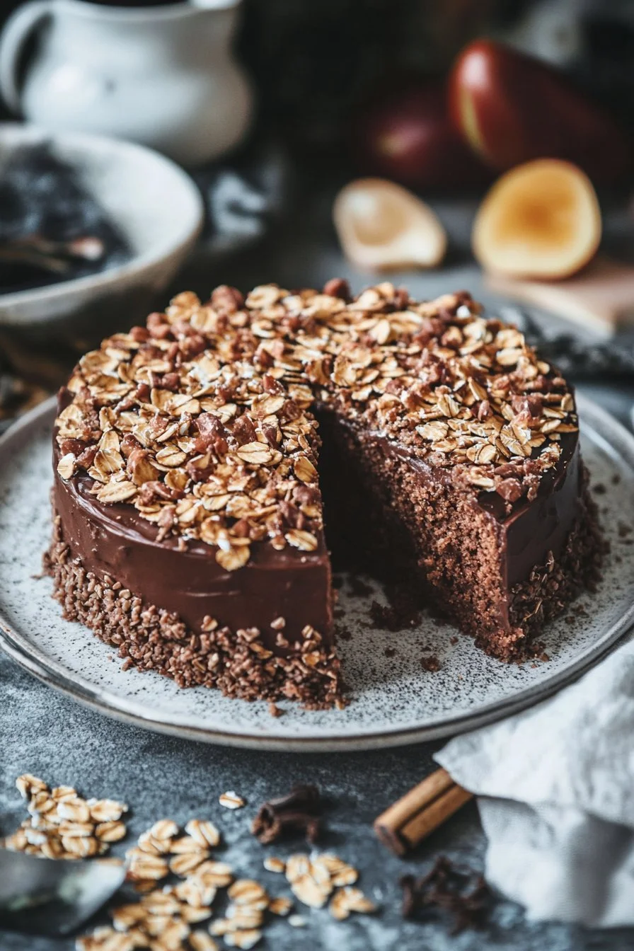 Gesunder Haferkuchen