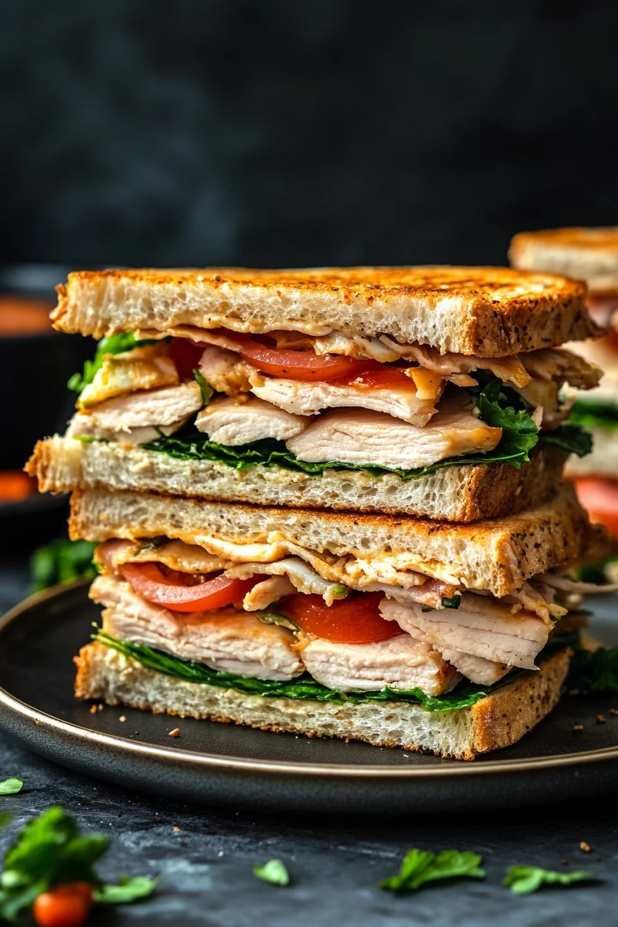 Hausgemachte Hähnchencreme für Sandwiches