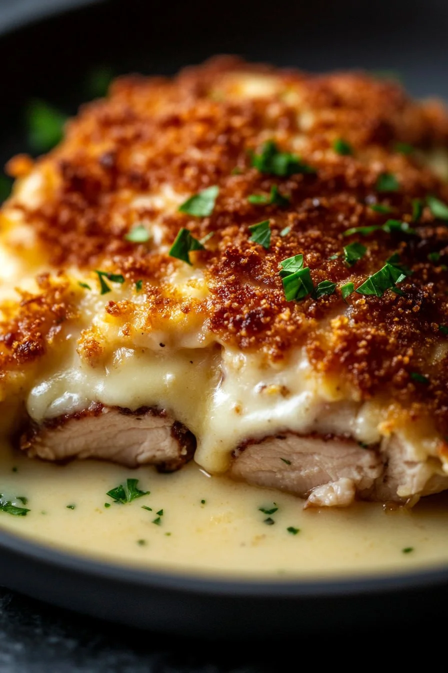 Klassisches Hähnchen Cordon Bleu