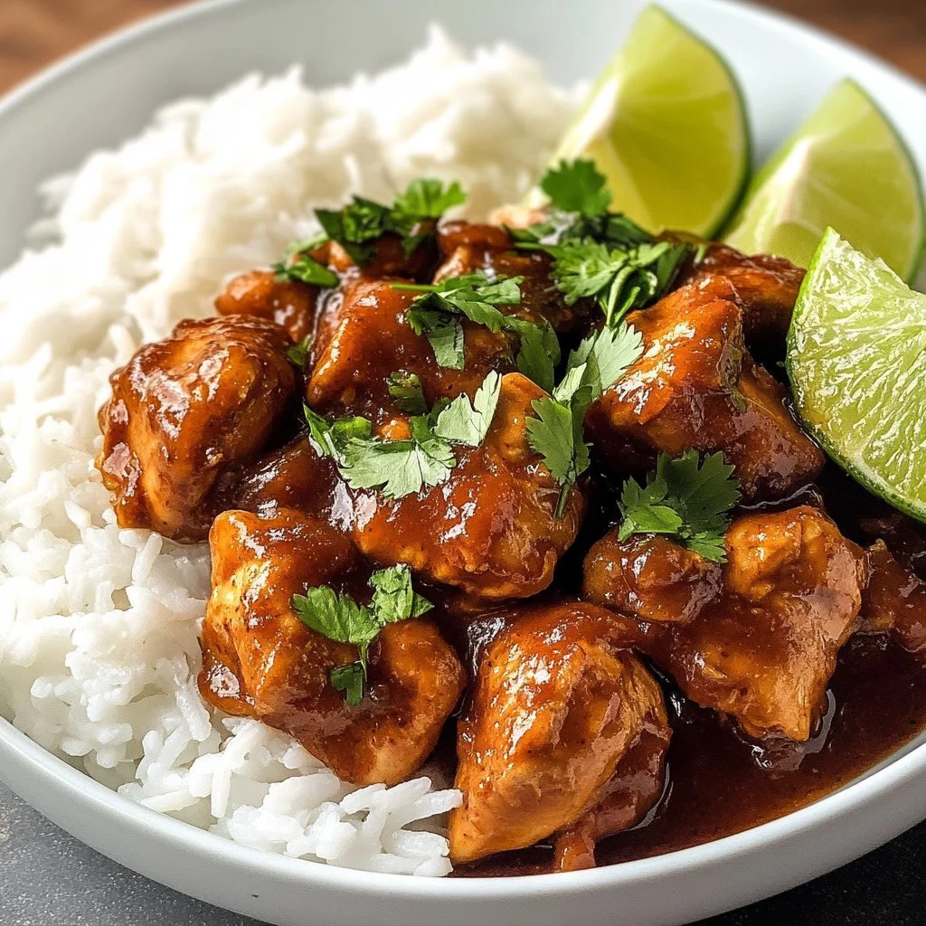 Rezept für mexikanisches Hühnchenadobo mit Gewürzen und mariniertem Hühnchen