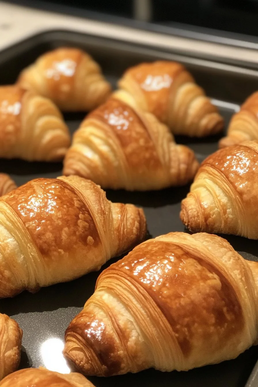 Mini croissants gevuld