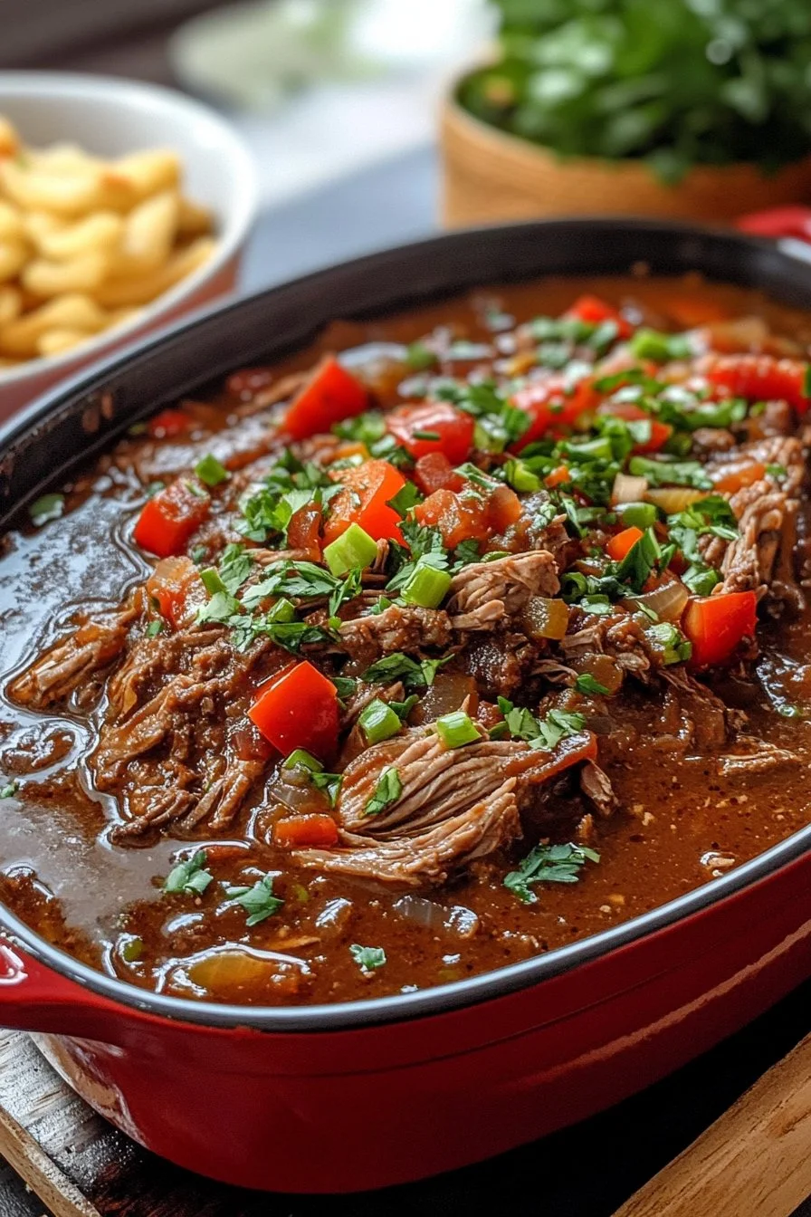 Ropa Vieja im Slow Cooker