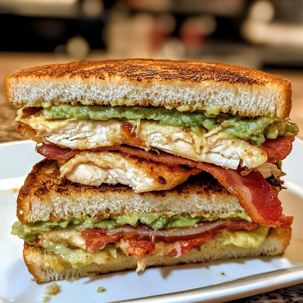 Supreme Club Kipsandwich met krokante spek en Ranjera avocadodressing