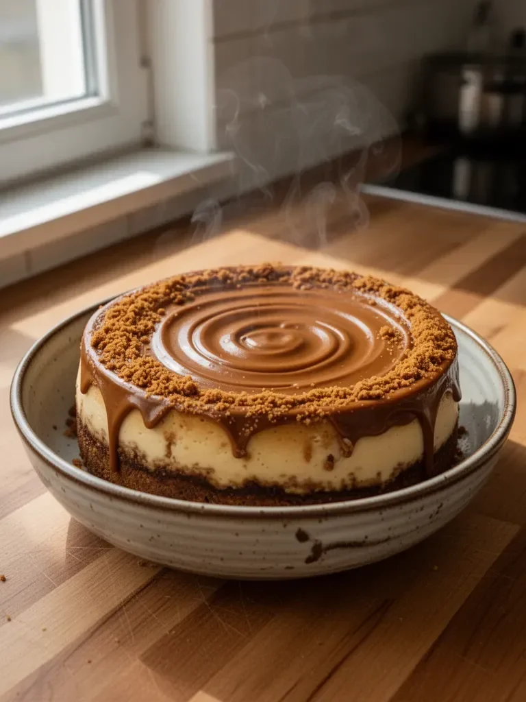 Biscoff-Käsekuchen