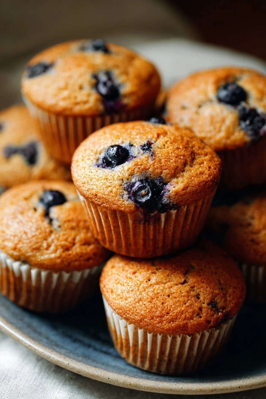 Blaubeer-Protein-Muffins