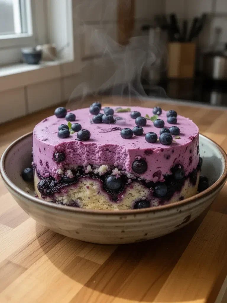 Blaubeerkuchen