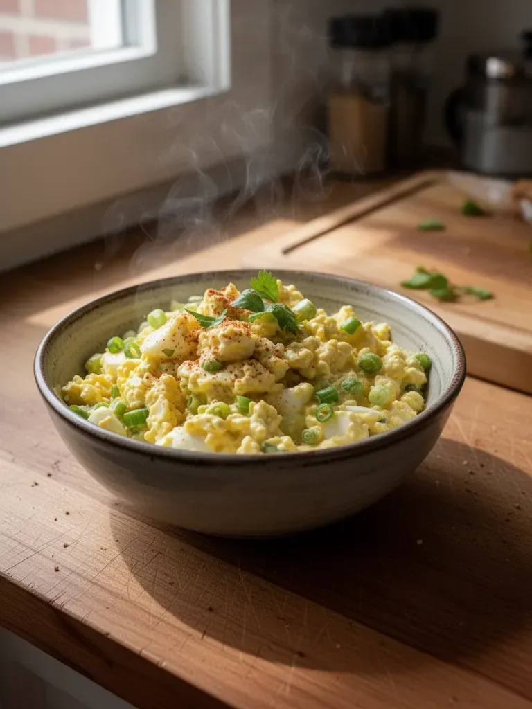 Einfache Eiersalat