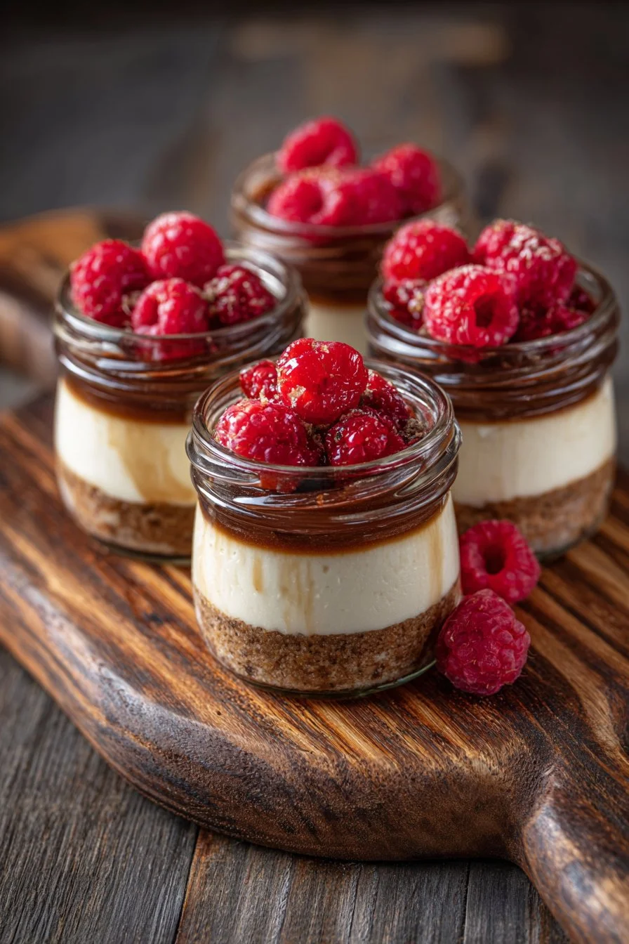 Gesunde Protein-Cheesecake-Gläser