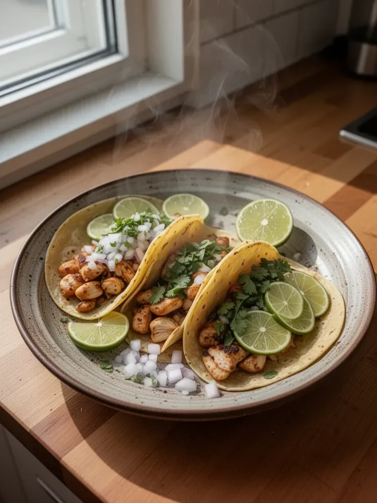 Hähnchen-Straßentacos