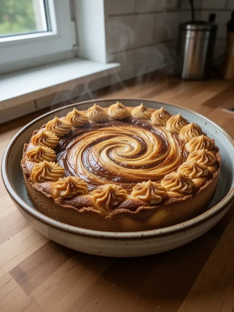 Irresistible Karamell-Wirbel-Käsekuchen