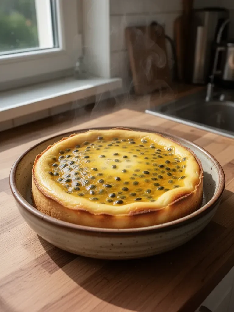 Maracujá-Käsekuchen