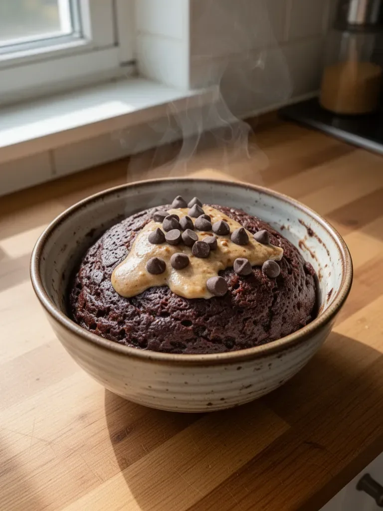Mug Cake with less than 150 calories