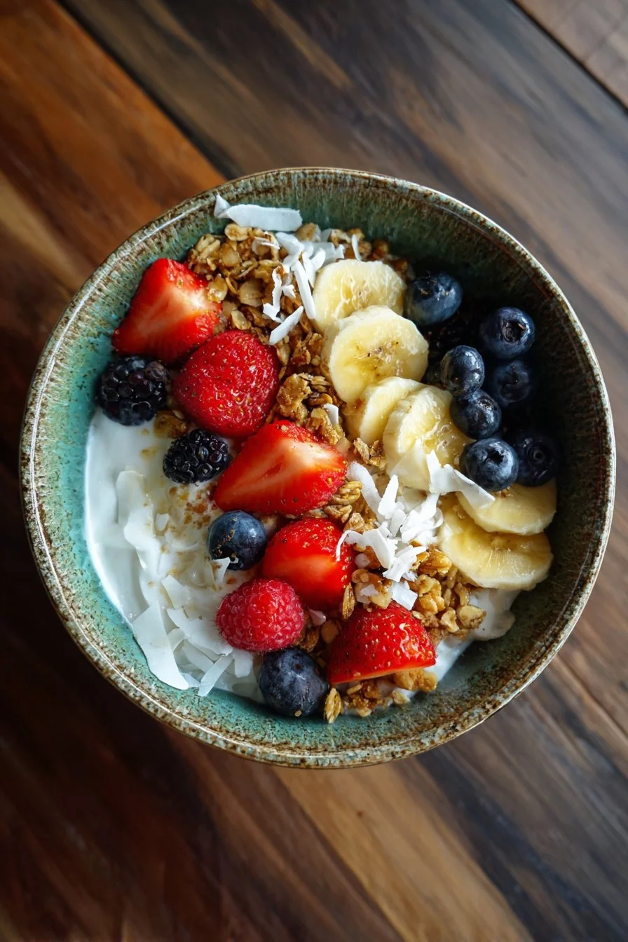 Veganer Griechischer Joghurt Superfood-Becher