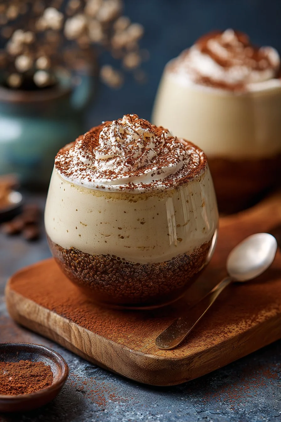 Viral Chia-Tiramisu-Pudding (Glutenfrei, Ohne Raffinierter Zucker)