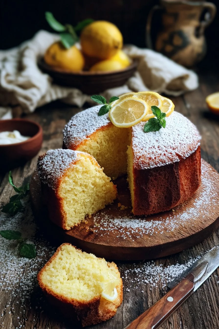 Zitronen-Joghurtkuchen