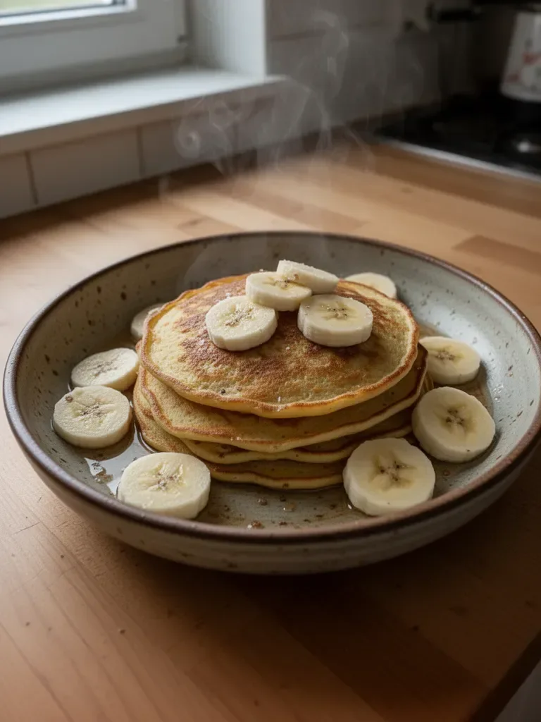 Bananenpfannkuchen mit 3 Zutaten