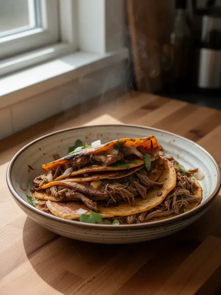 Birria-Tacos im Slow Cooker