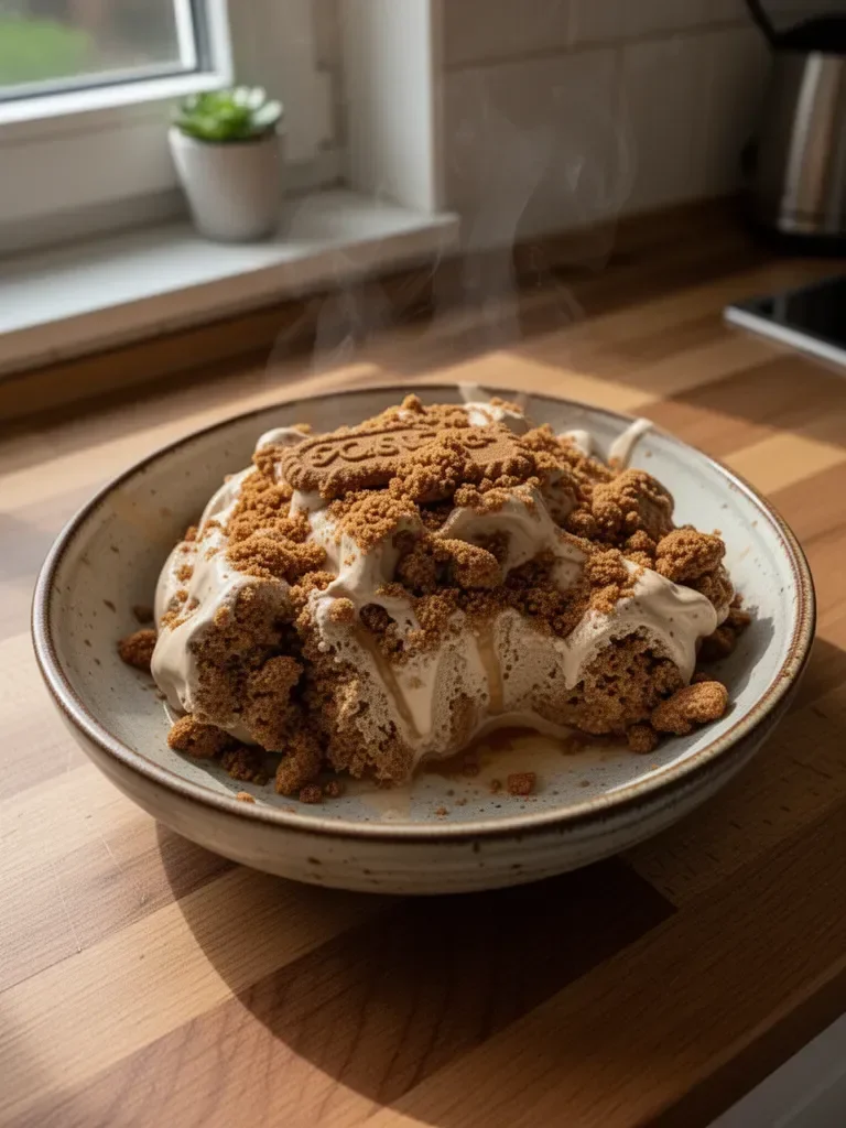 Biscoff-Eis ohne Einfrieren