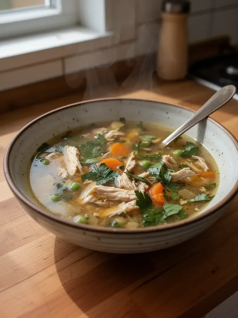 Entzündungshemmende Hühnersuppe