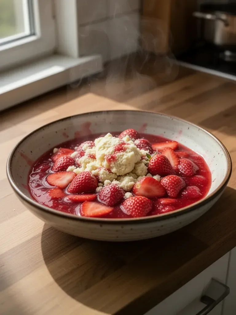Erdbeerkompott