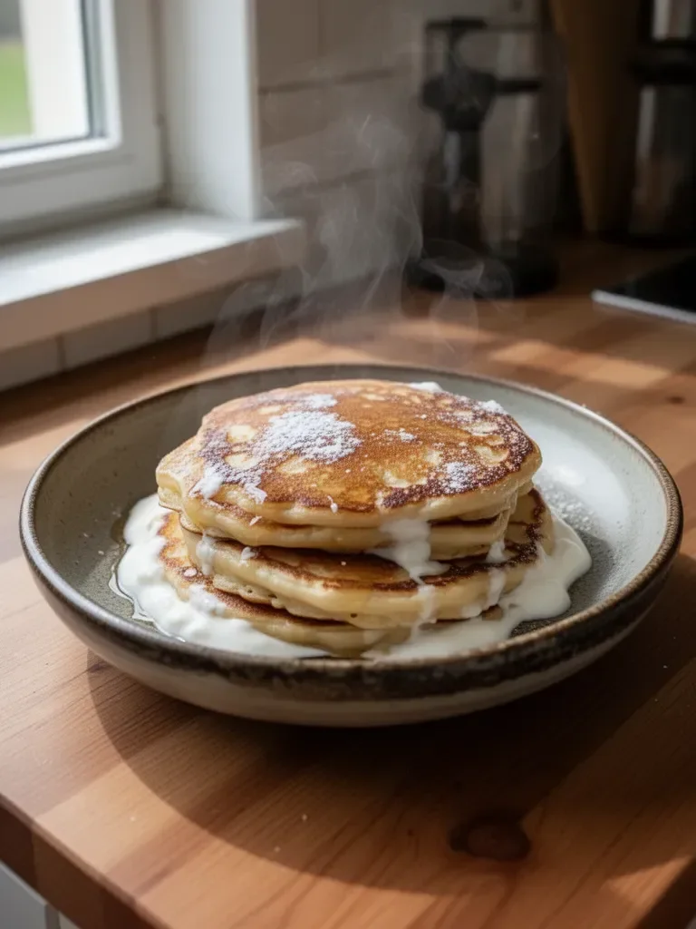 Griechischer Joghurt-Pfannkuchen