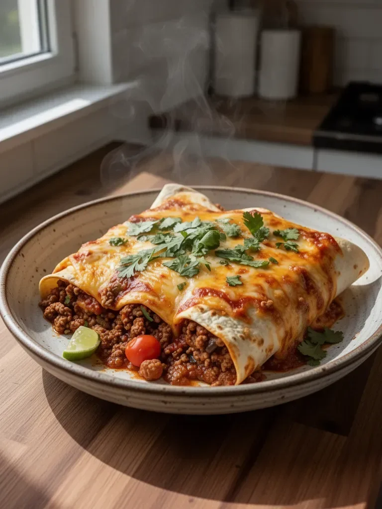 Hackfleisch-Enchiladas