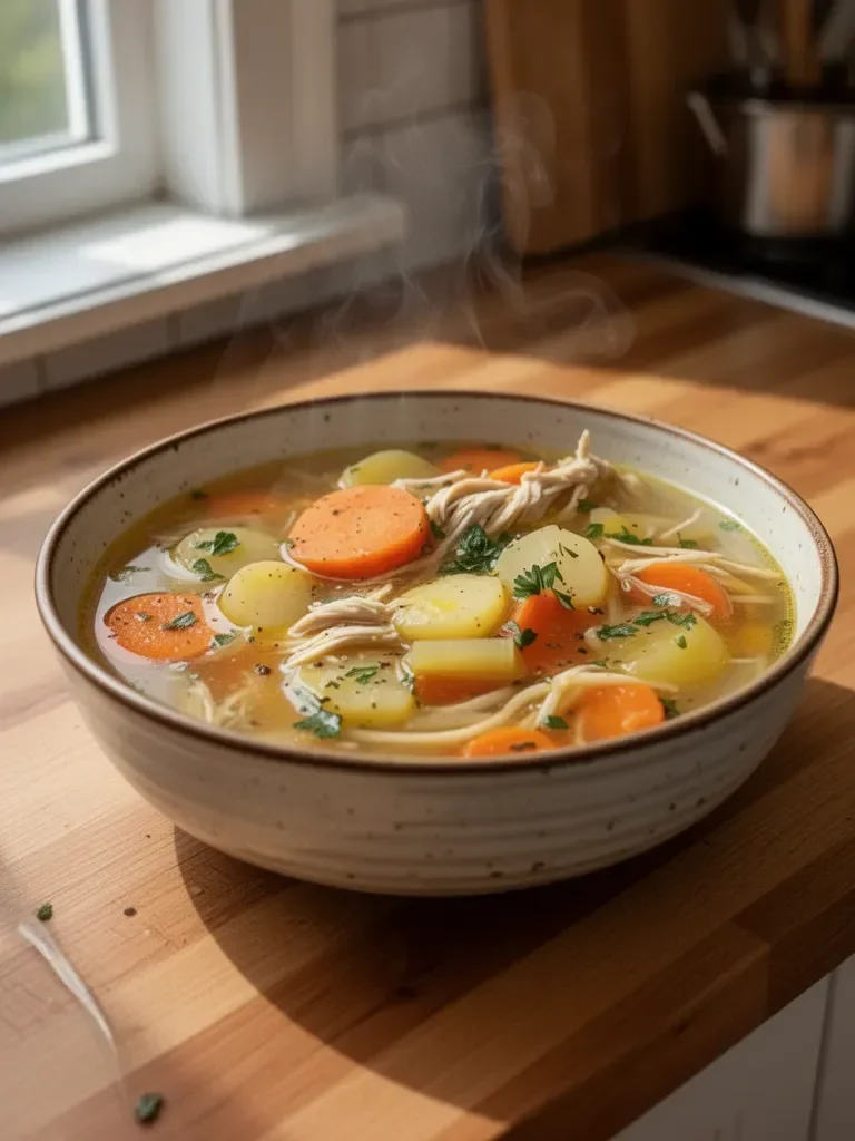 Heilende Spanische Hühnersuppe
