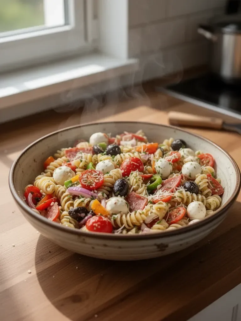 Italienischer Nudelsalat