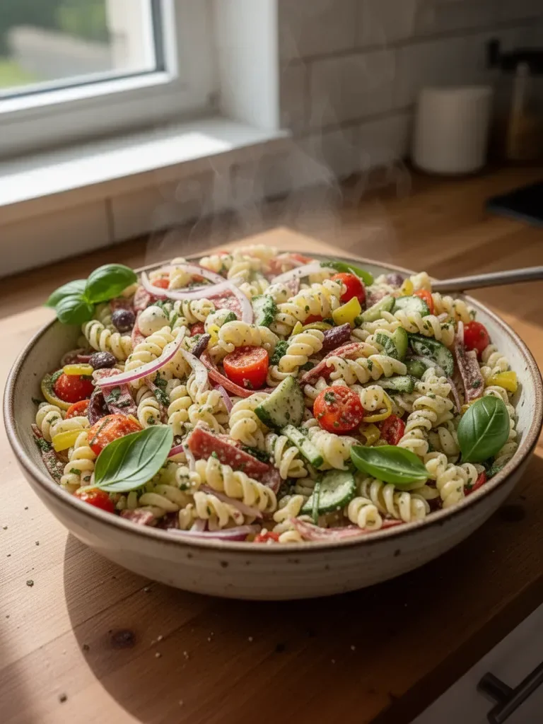 Italienischer Nudelsalat