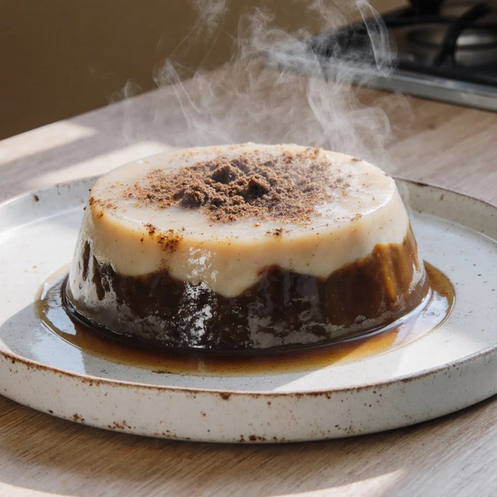 Japanische Kaffee-Gelatine