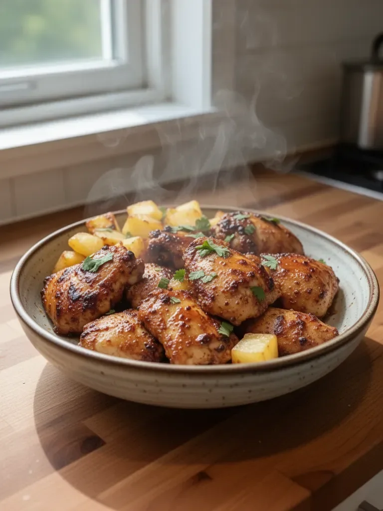 Knuspriges Hawaiianisches Huhn