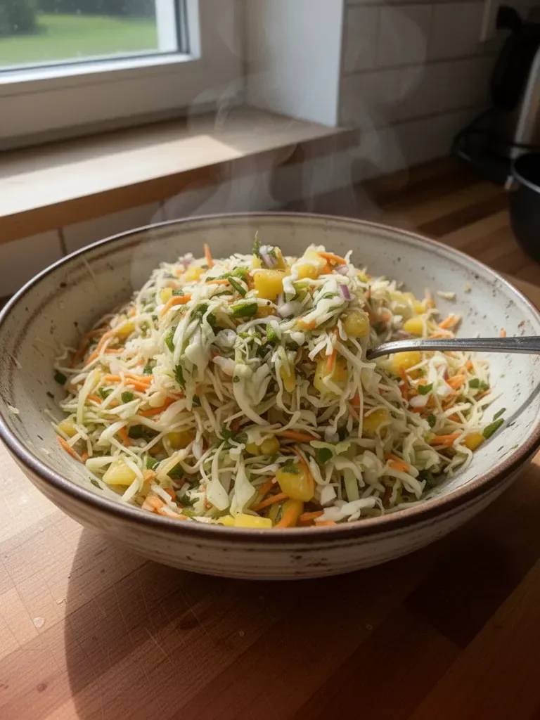 Krautsalat mit Ananas