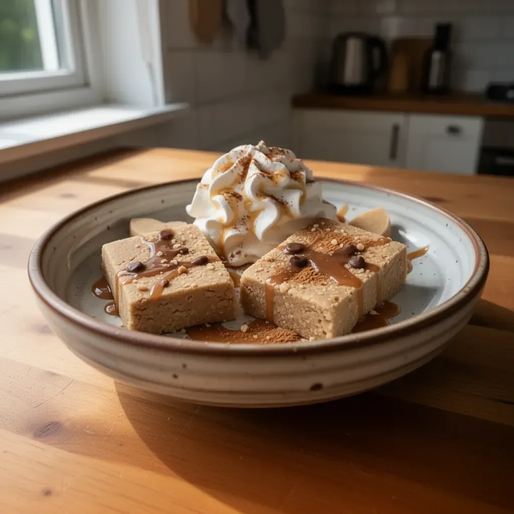 Leckere Mazapán-Torte mit feiner Mandelschicht und dekorativer Garnierung.