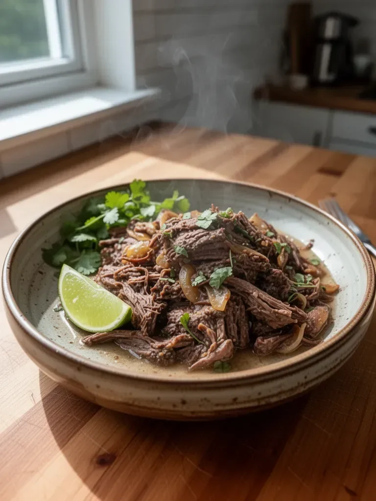 Mexikanisches Rindfleisch-Roast im Slow Cooker