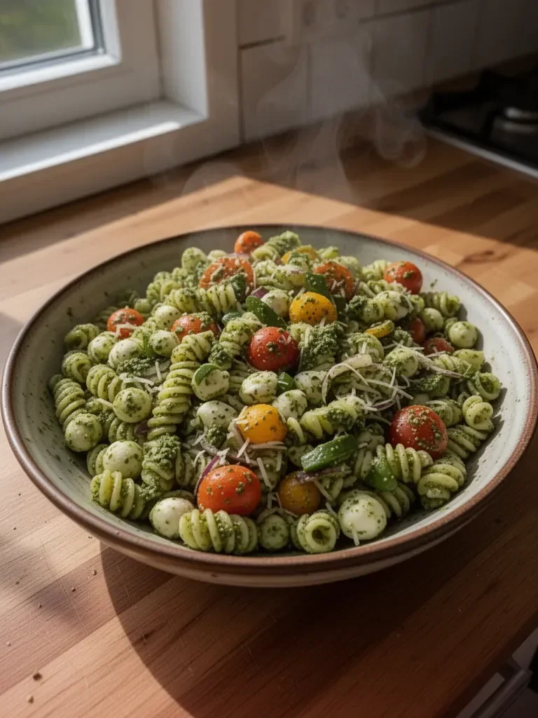 Pasta-Pesto-Salat