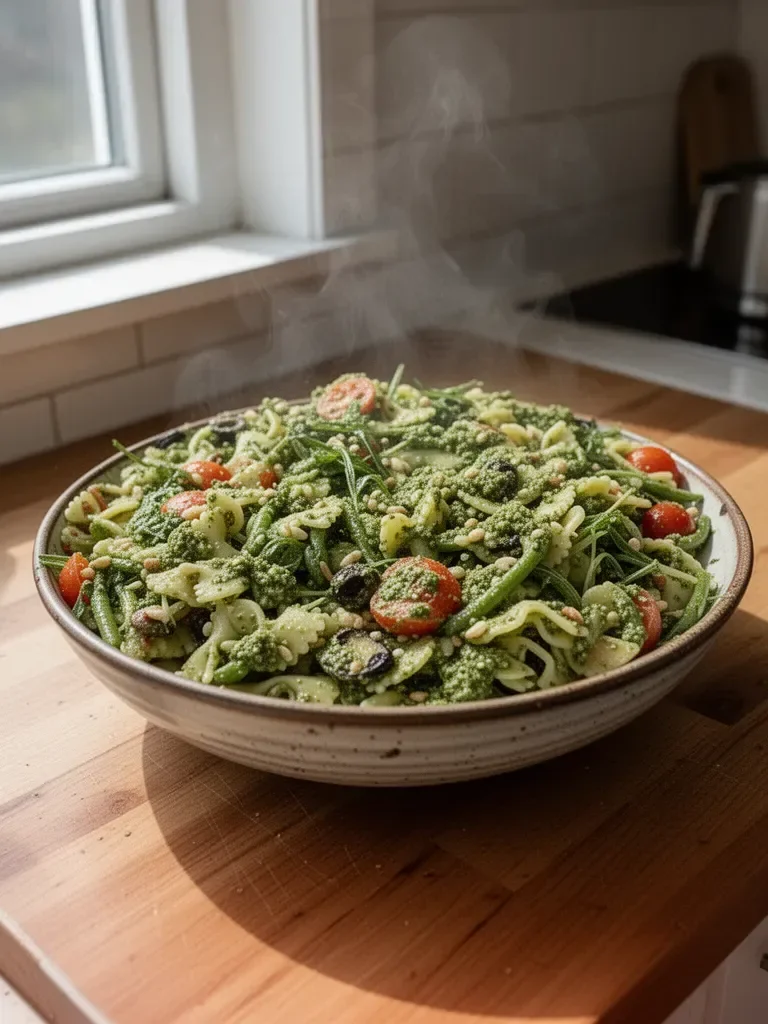Pasta-Pesto-Salat