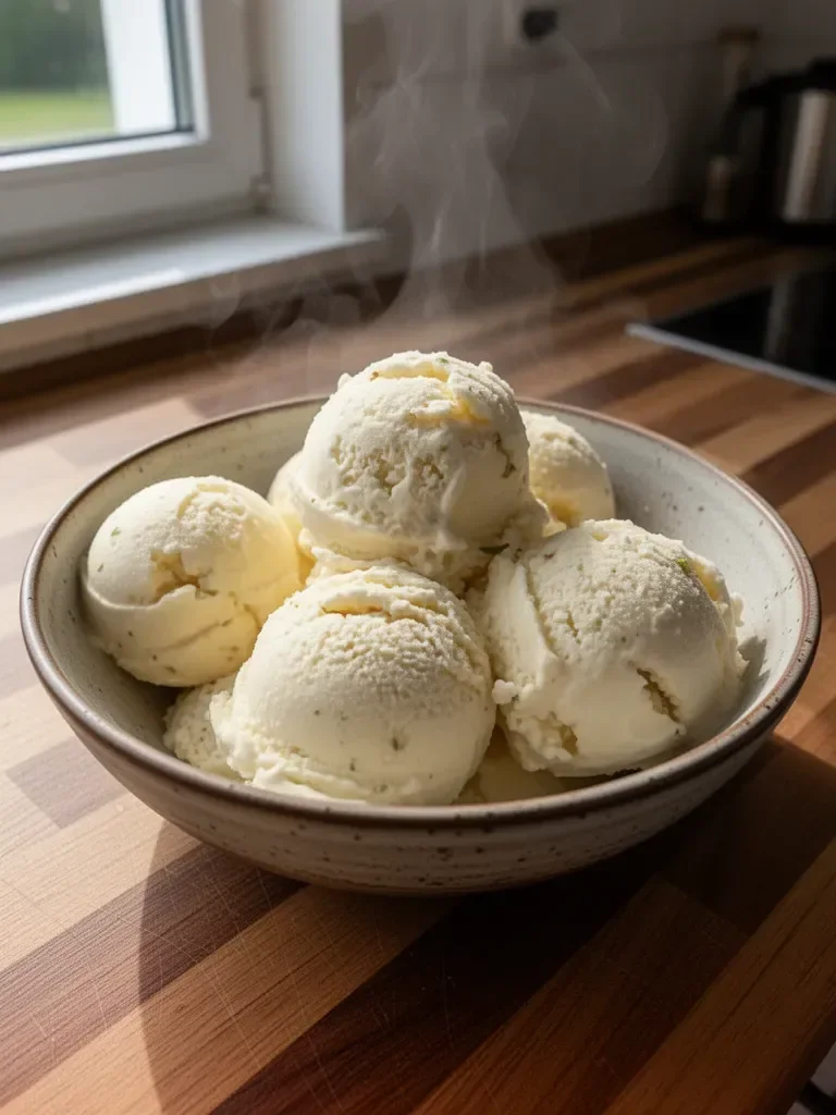 Pina Colada-Eis ohne Ofen