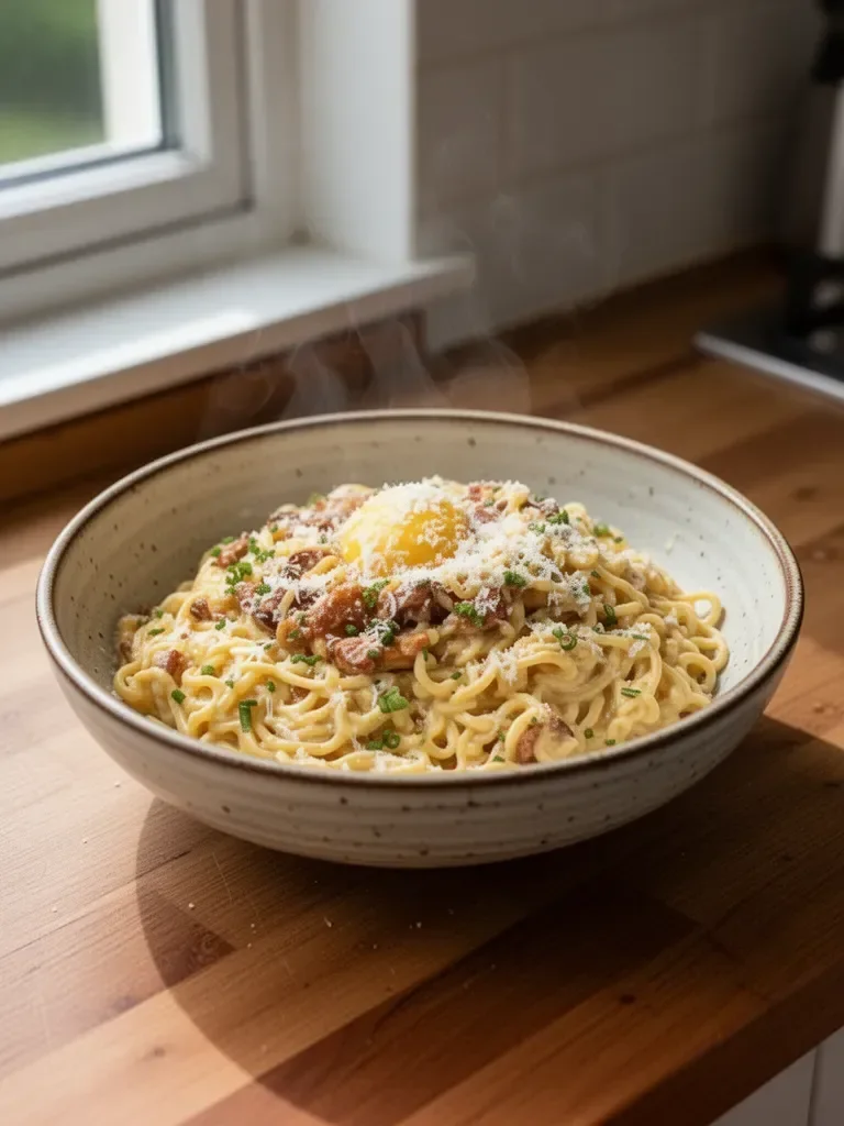 Ramen Carbonara