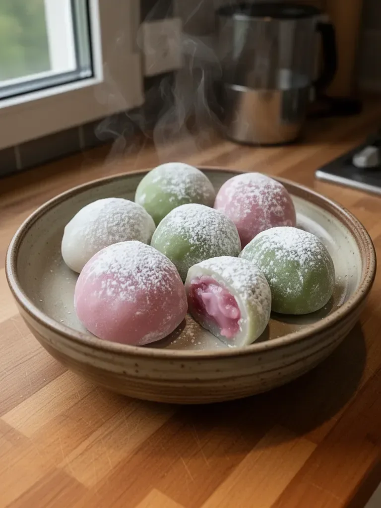 Rezept für hausgemachte Mochis