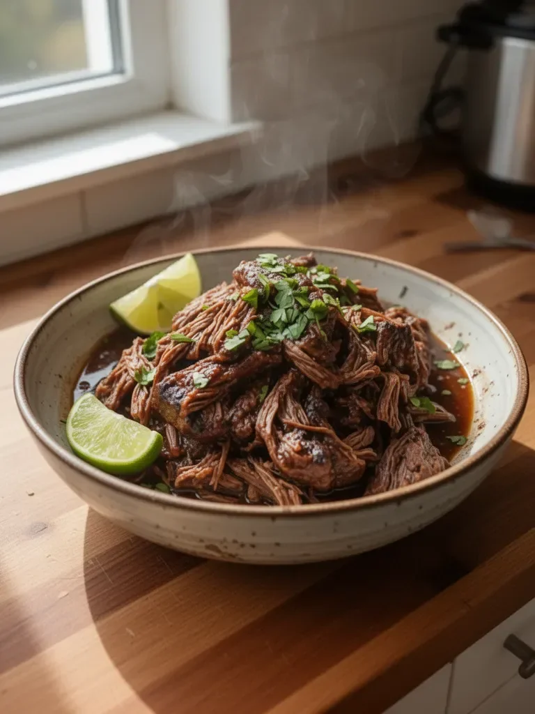 Rindfleisch-Barbacoa in der Instant Pot