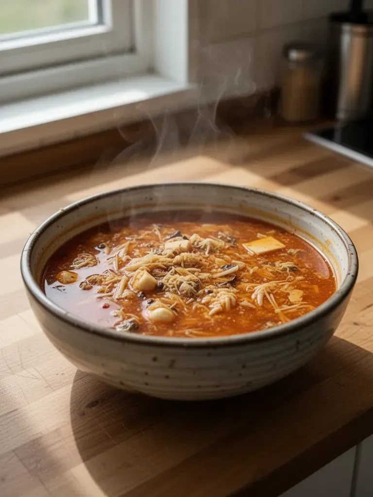 Scharfe Suppe
