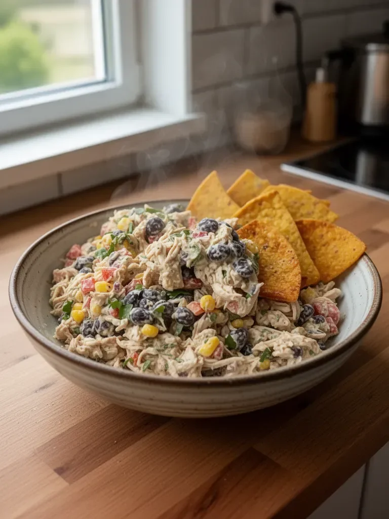 Südwestliche Hähnchensalat